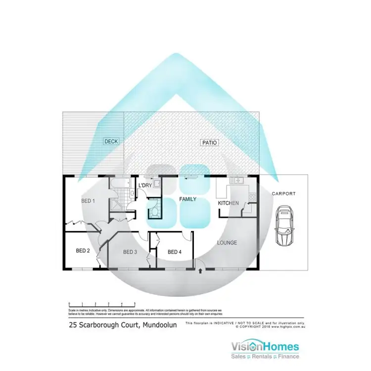 Floorplan of Homely house listing, 25 Scarborough Court, Mundoolun QLD 4285