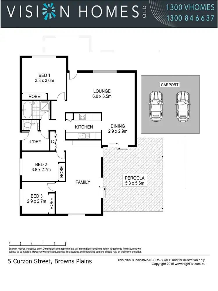 Floorplan of Homely house listing, 5-7 Curzon Street, Browns Plains QLD 4118