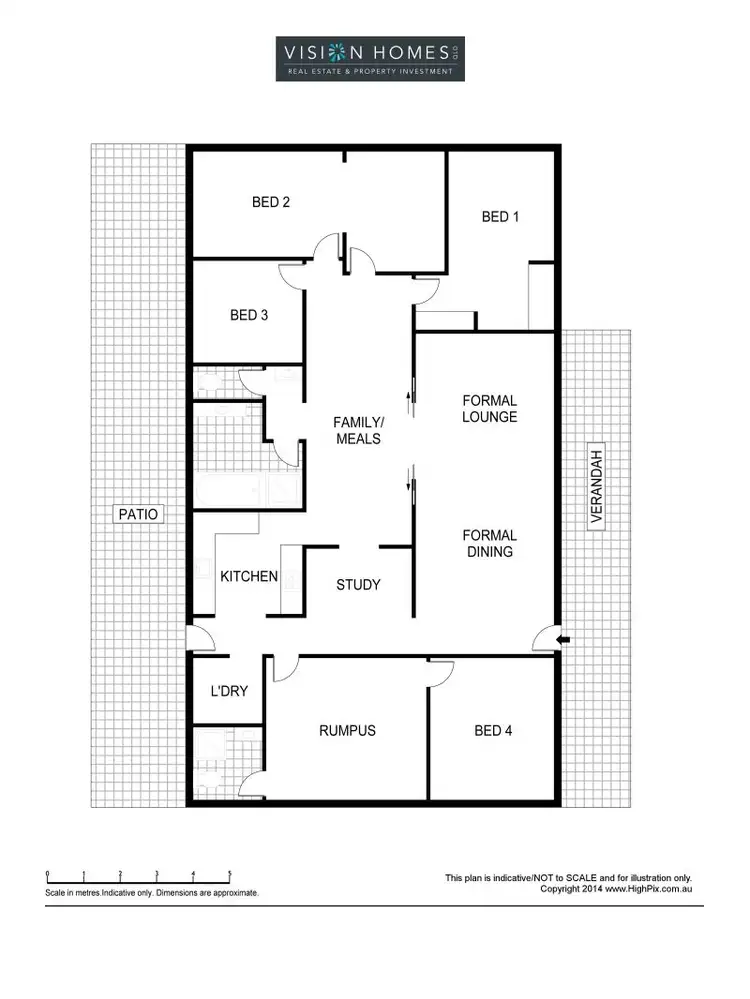 Floorplan of Homely house listing, 6 Chester Place, Boronia Heights QLD 4124