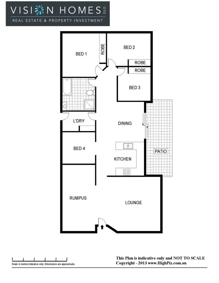 Floorplan of Homely house listing, 4 Barron Ct, Hillcrest QLD 4118