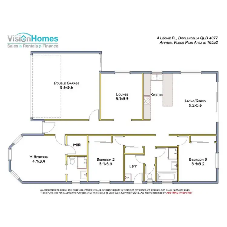 Floorplan of Homely house listing, 4 Leonie Place, Doolandella QLD 4077
