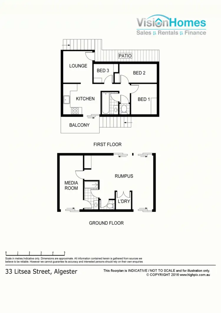 Floorplan of Homely house listing, 33 Litsea Street, Algester QLD 4115