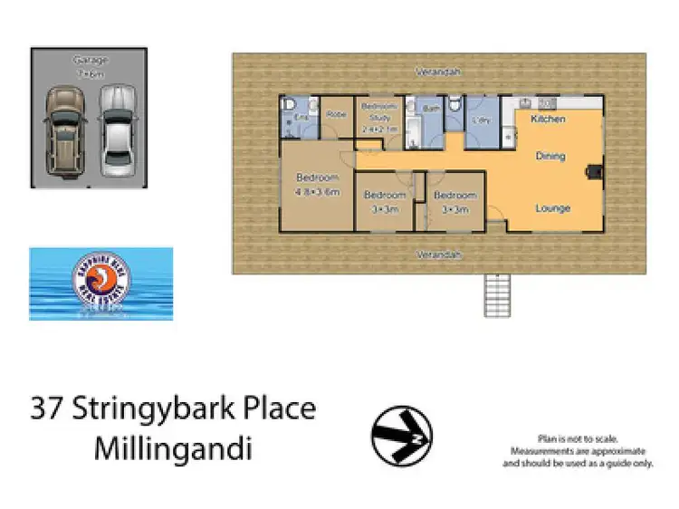 Floorplan of Homely house listing, 37 Stringybark Place, Millingandi NSW 2549