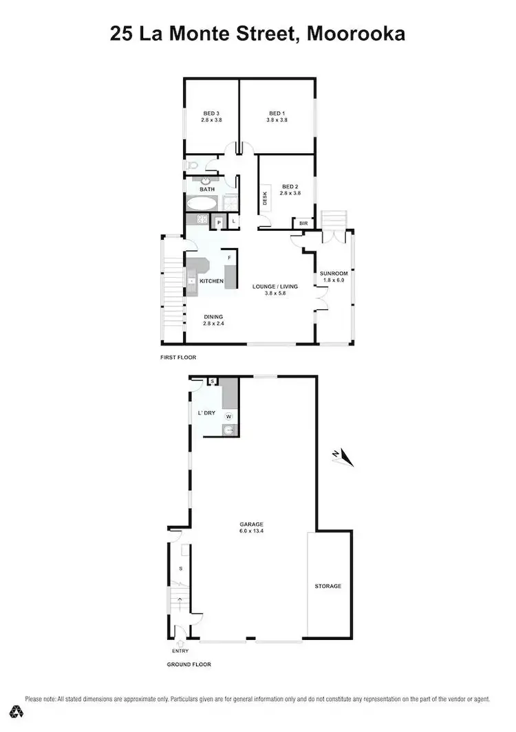 Floorplan of Homely house listing, 25 La Monte Street, Moorooka QLD 4105