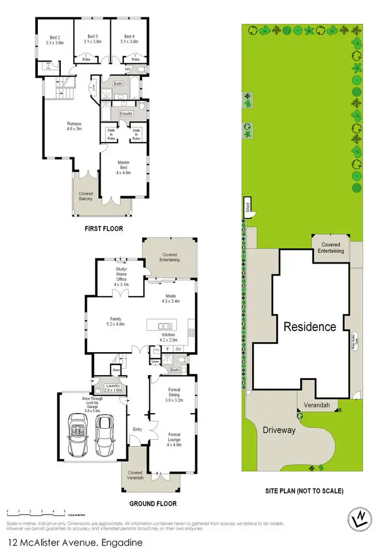 Floorplan of Homely house listing, 12 McAlister Avenue, Engadine NSW 2233