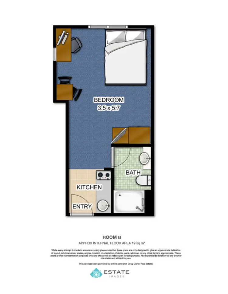 Floorplan of Homely unit listing, 2414/104 Margaret Street, Brisbane City QLD 4000
