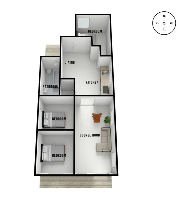 Floorplan of Homely house listing, 2 Cameron St, Hamilton NSW 2303