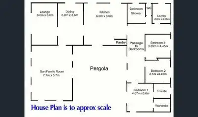 Floorplan of Homely house listing, 8817 Southern Ports Highway, Beachport SA 5280
