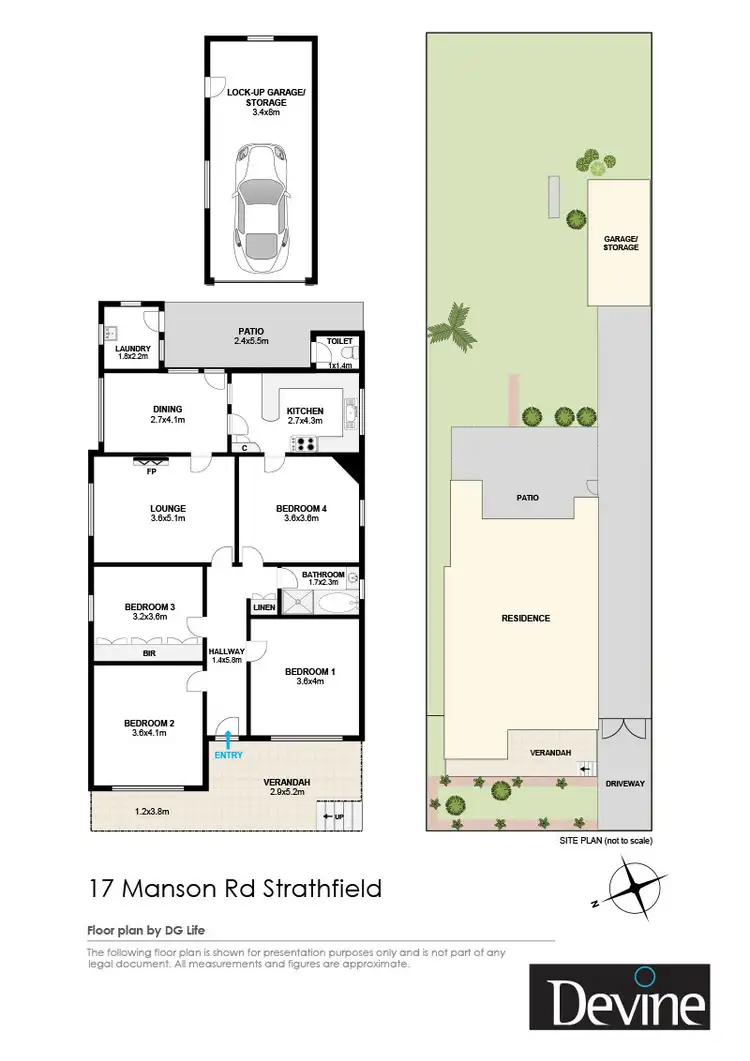 Floorplan of Homely house listing, 17 Manson Road, Strathfield NSW 2135