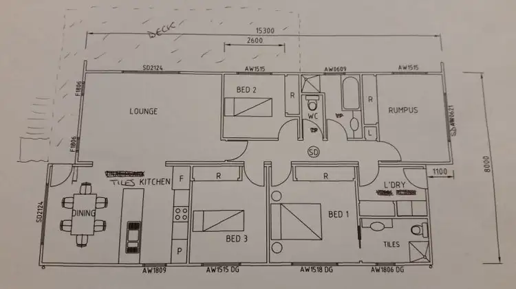 Floorplan of Homely house listing, 136 Bally Park Road, Dodges Ferry TAS 7173