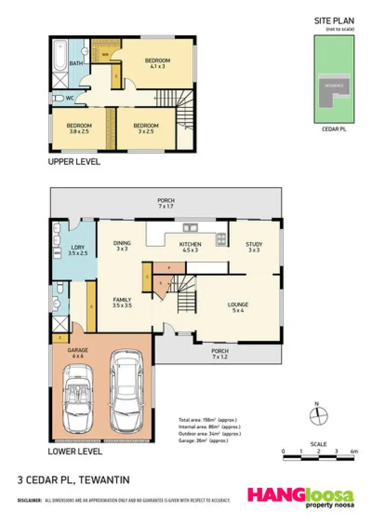 Floorplan of Homely house listing, 3 Cedar Place, Tewantin QLD 4565