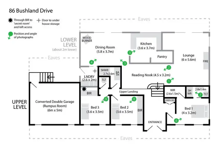 Floorplan of Homely house listing, 86 Bushland Drive, Sancrox NSW 2446