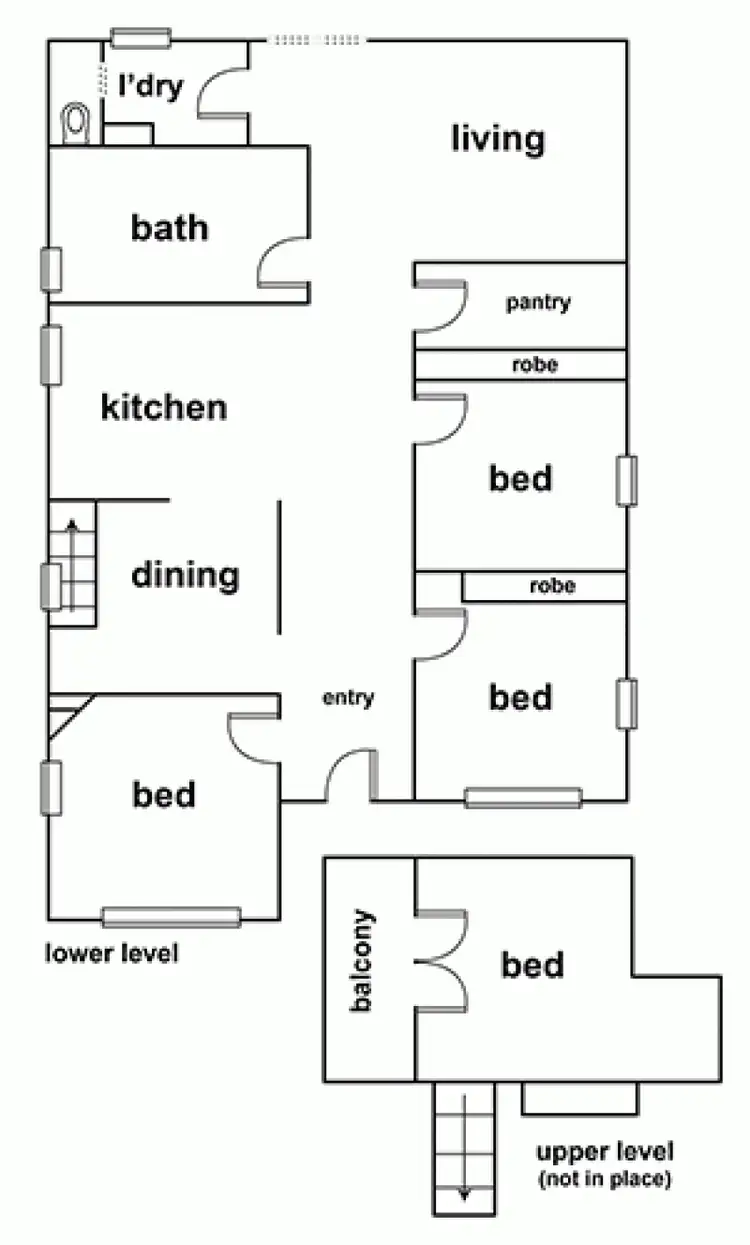 Floorplan of Homely house listing, 20 Hope Street, Dimboola VIC 3414
