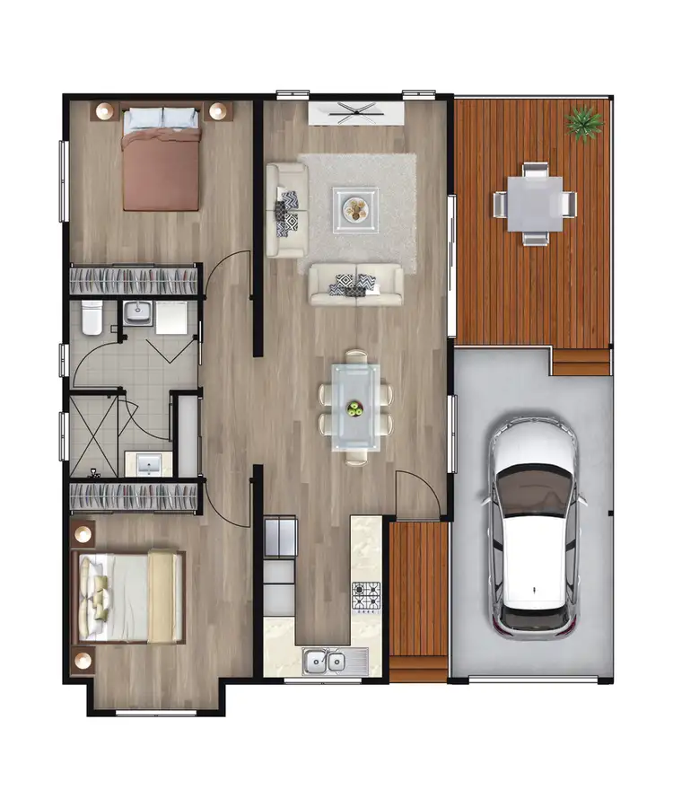 Floorplan of Homely house listing, 127/40 Watt Street, Lara VIC 3212