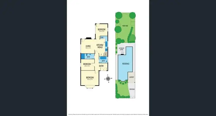 Floorplan of Homely house listing, 107 Hutton Street, Thornbury VIC 3071