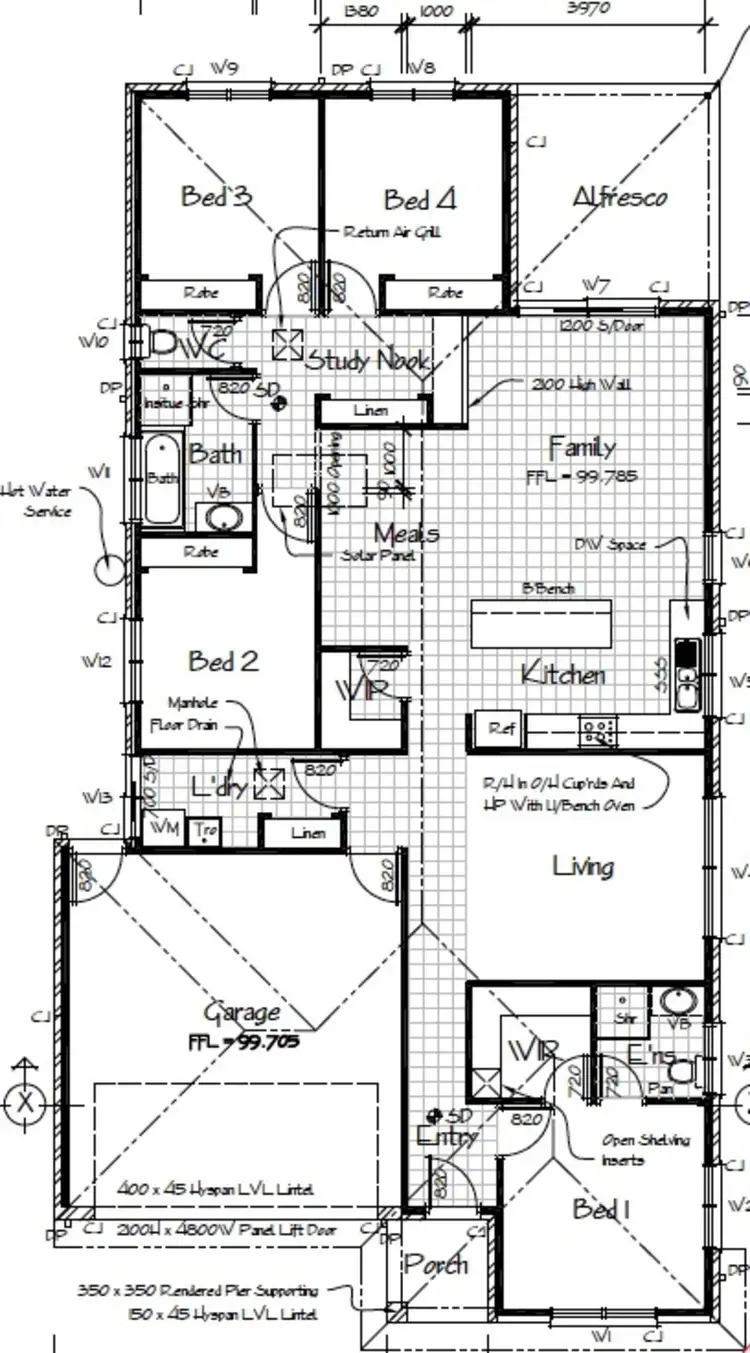 Floorplan of Homely house listing, LOT 411 STRETTON DRIVE, Torquay VIC 3228