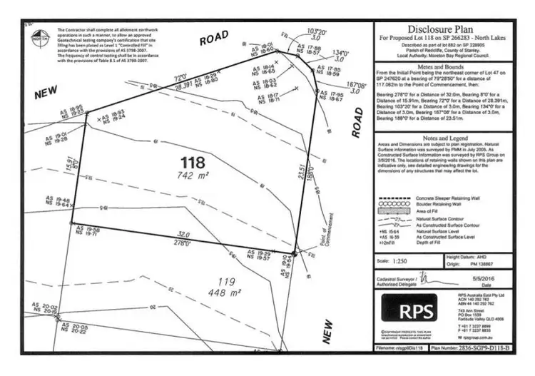Floorplan of Homely land listing, 37 Woodward Crescent, North Lakes QLD 4509