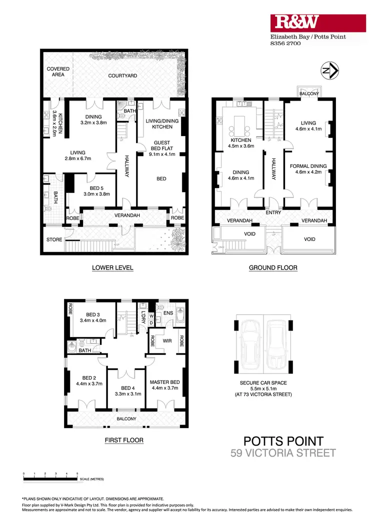 Floorplan of Homely terrace listing, 59 Victoria Street, Potts Point NSW 2011