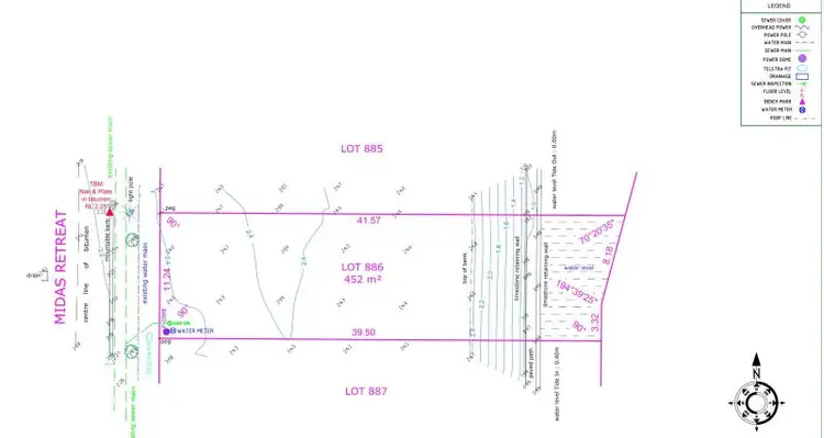 Floorplan of Homely land listing, 7 Midas Retreat, Dudley Park WA 6210
