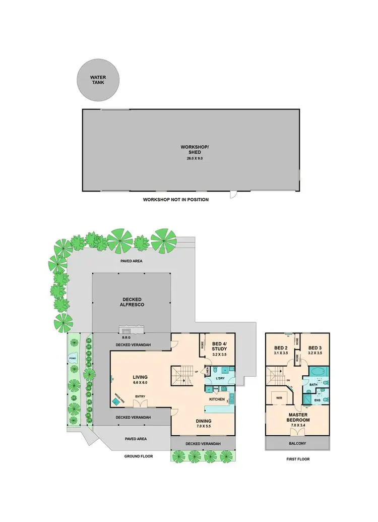 Floorplan of Homely house listing, 134 King Street, Wallan VIC 3756