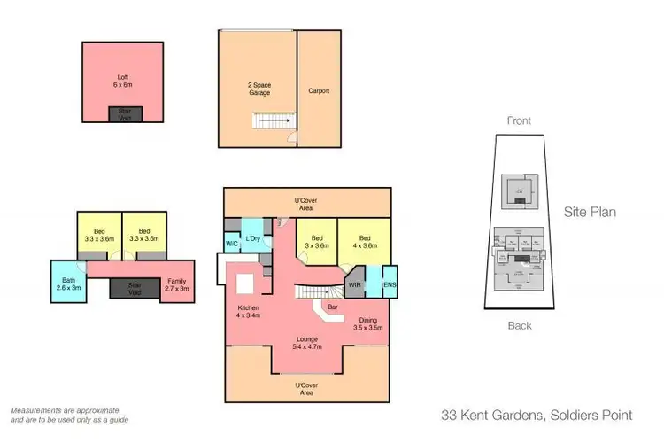 Floorplan of Homely house listing, Kent 33, Soldiers Point NSW 2317
