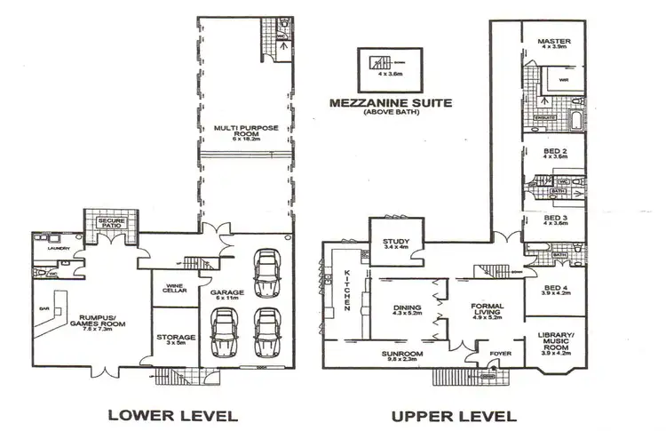Floorplan of Homely house listing, 22 Glenny Street, Toowong QLD 4066