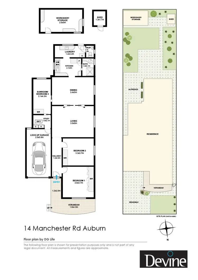 Floorplan of Homely house listing, 14 Manchester Road, Auburn NSW 2144