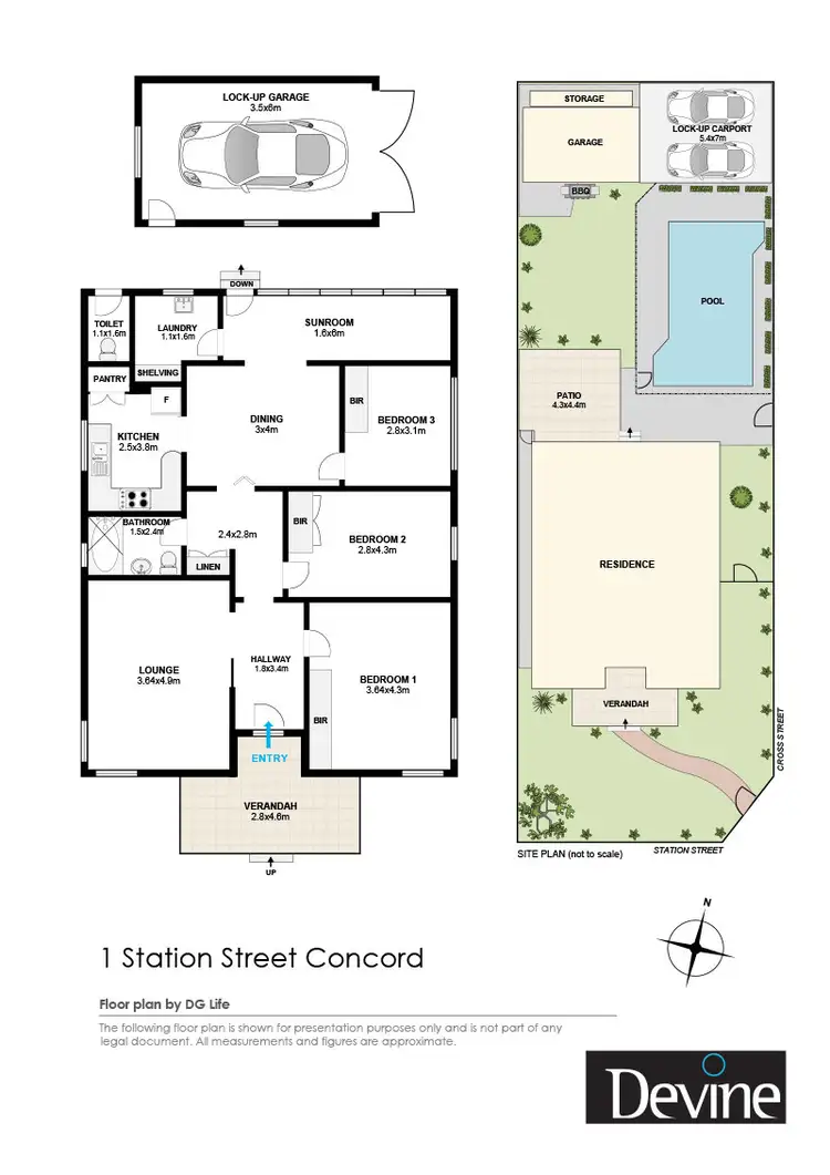 Floorplan of Homely house listing, 1 Station Street, Concord NSW 2137