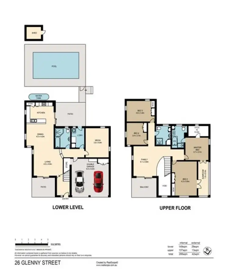 Floorplan of Homely house listing, 26 Glenny Street, Toowong QLD 4066