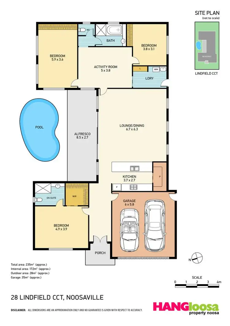 Floorplan of Homely house listing, 28 Lindfield Circuit, Noosaville QLD 4566
