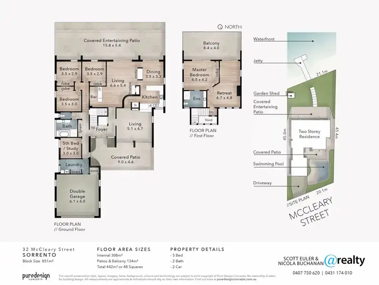 Floorplan of Homely house listing, 32 MCCLEARY STREET, Sorrento QLD 4217