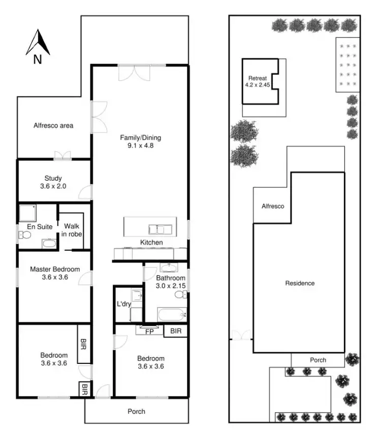 Floorplan of Homely house listing, 20 Maynard St, Preston VIC 3072