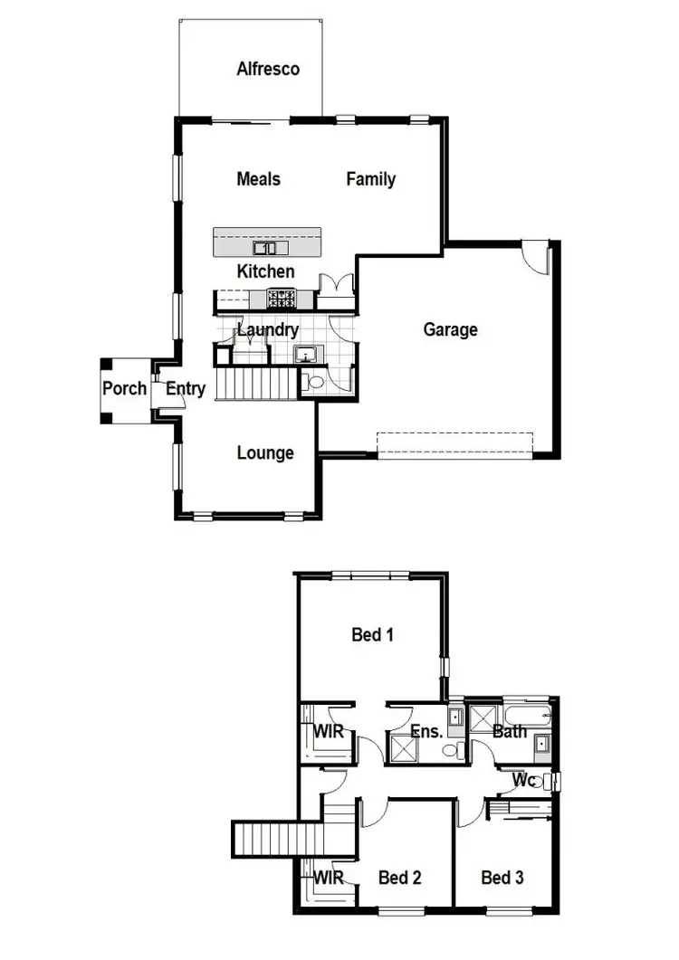 Floorplan of Homely house listing, 1/20 Ashburton Circuit, West Wodonga VIC 3690