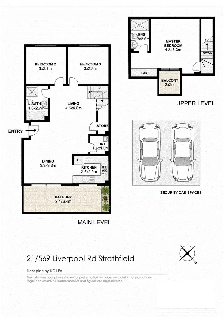 Floorplan of Homely apartment listing, 21/569-573 Liverpool Road, Strathfield South NSW 2136