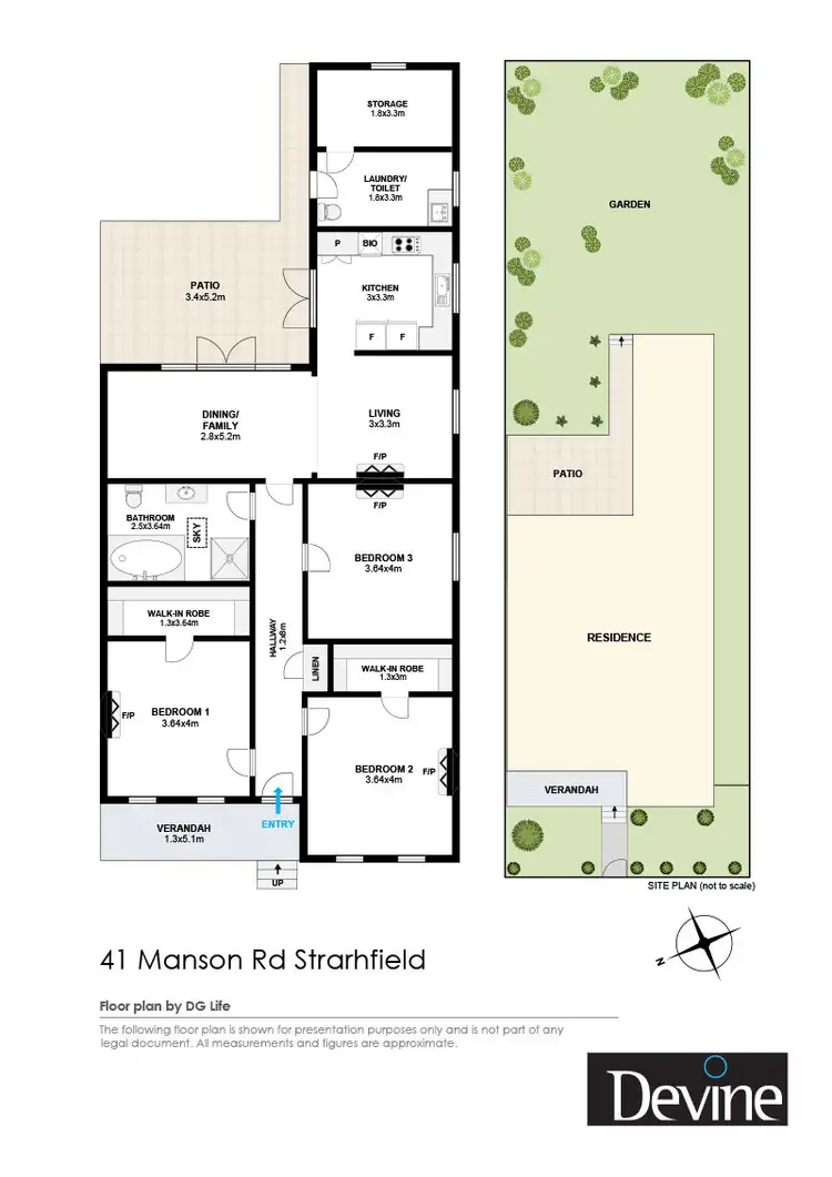 Floorplan of Homely house listing, 41 Manson Road, Strathfield NSW 2135