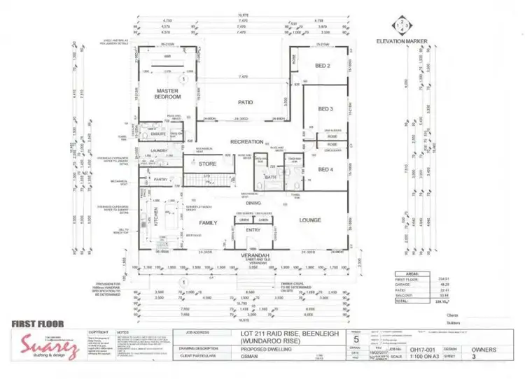 Floorplan of Homely house listing, 53-55 Raid Rise, Bahrs Scrub QLD 4207