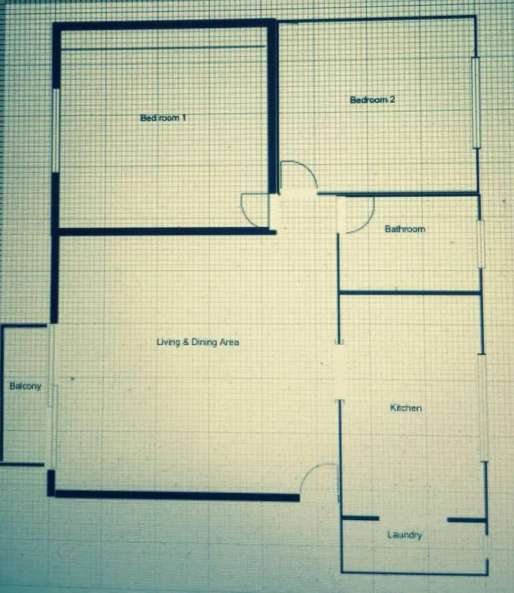 Floorplan of Homely unit listing, 2/17 Mary St, Lidcombe NSW 2141