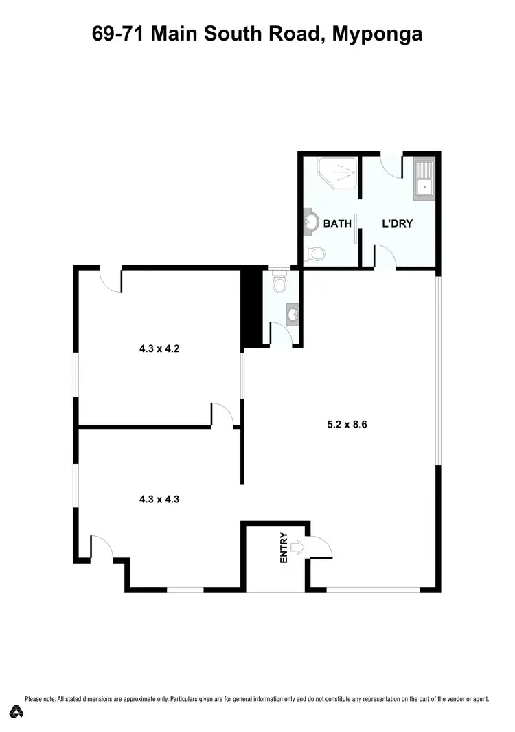 Floorplan of Homely house listing, 69-71 Main South Road, Myponga SA 5202