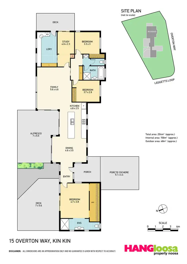 Floorplan of Homely house listing, 15 Overton Way, Kin Kin QLD 4571
