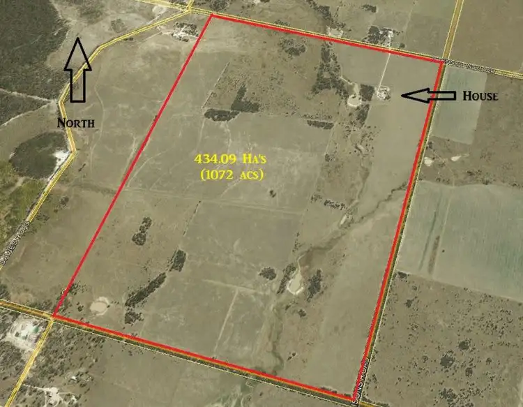Floorplan of Homely rural property listing, Woodvale 2083 B Tennysons Road, Chinchilla QLD 4413