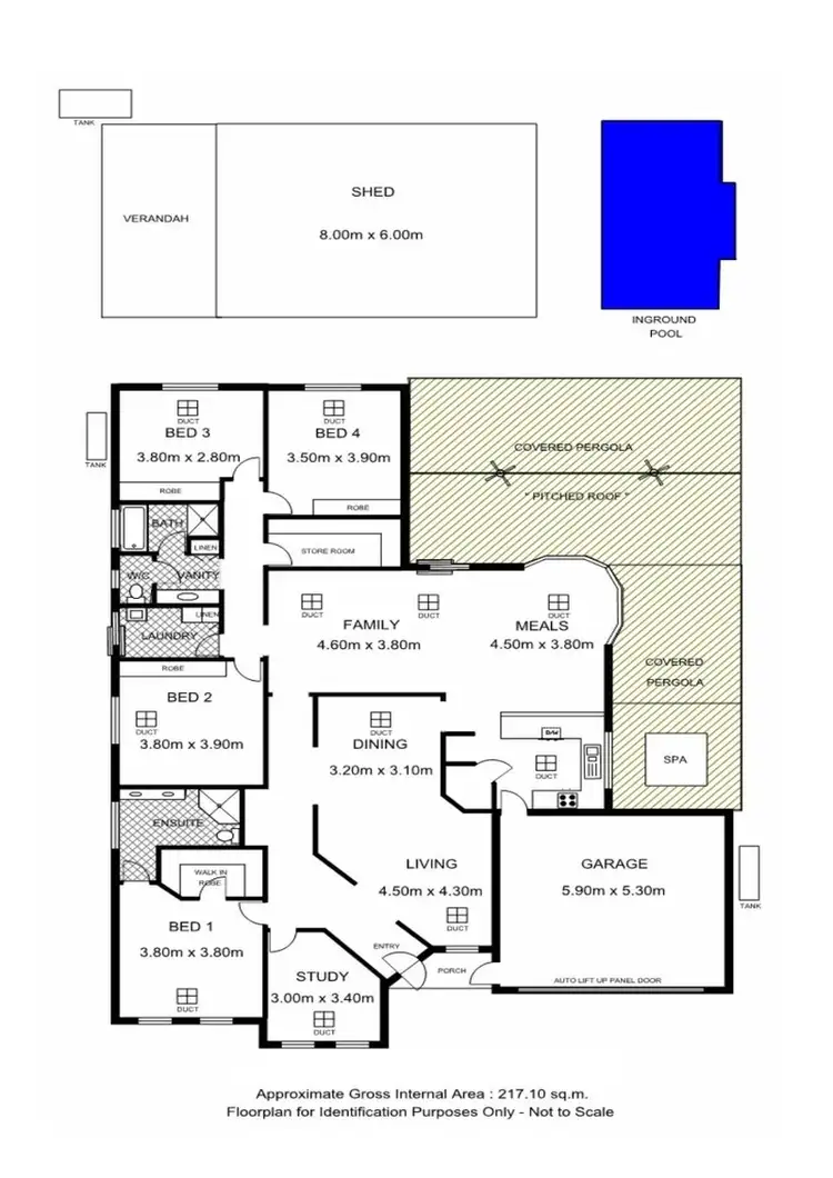 Floorplan of Homely house listing, Address available on request
