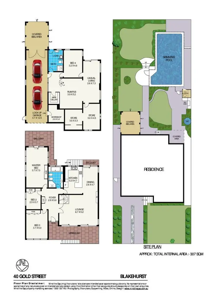 Floorplan of Homely house listing, 40 Gold Street, Blakehurst NSW 2221