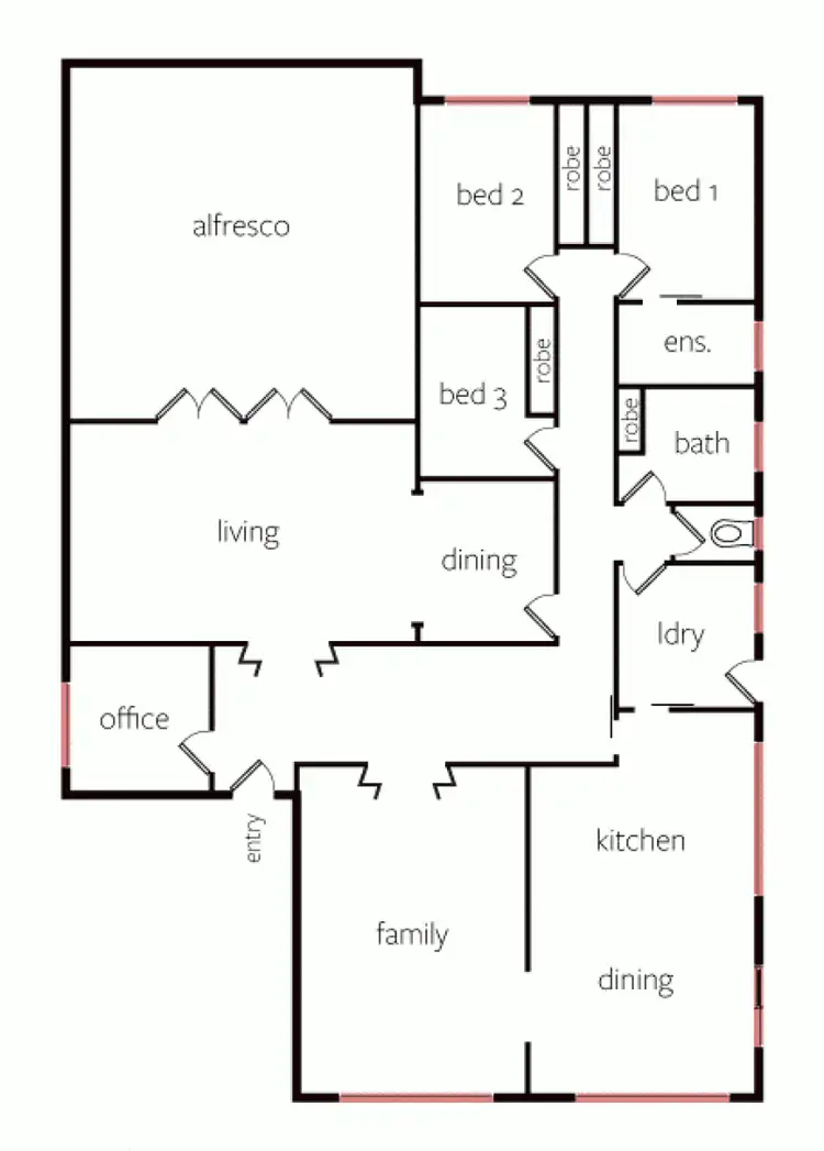 Floorplan of Homely house listing, 52 Tucker Street, Horsham VIC 3400