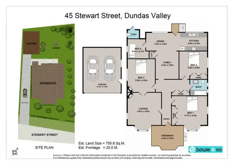 Floorplan of Homely house listing, 45 Stewart Street, Dundas Valley NSW 2117