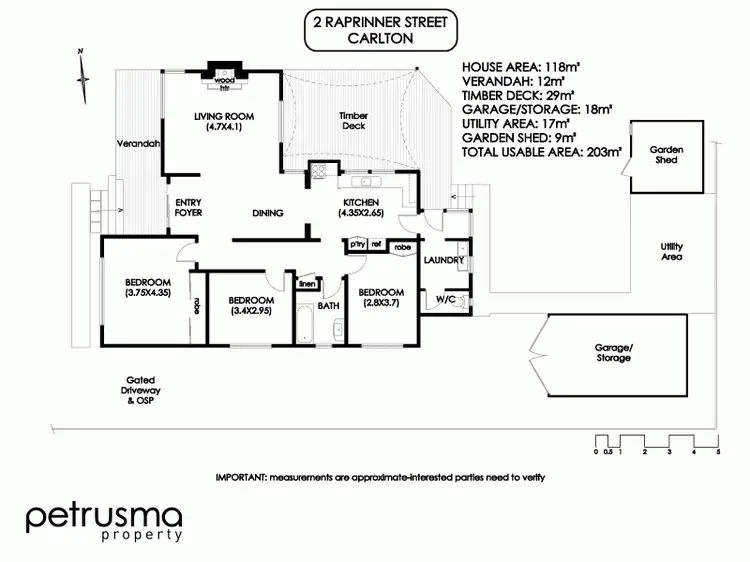 Floorplan of Homely house listing, 2 Raprinner Street, Carlton TAS 7173