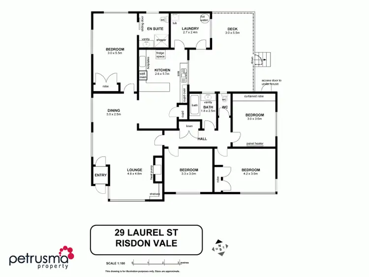 Floorplan of Homely house listing, 29 Laurel Street, Risdon Vale TAS 7016