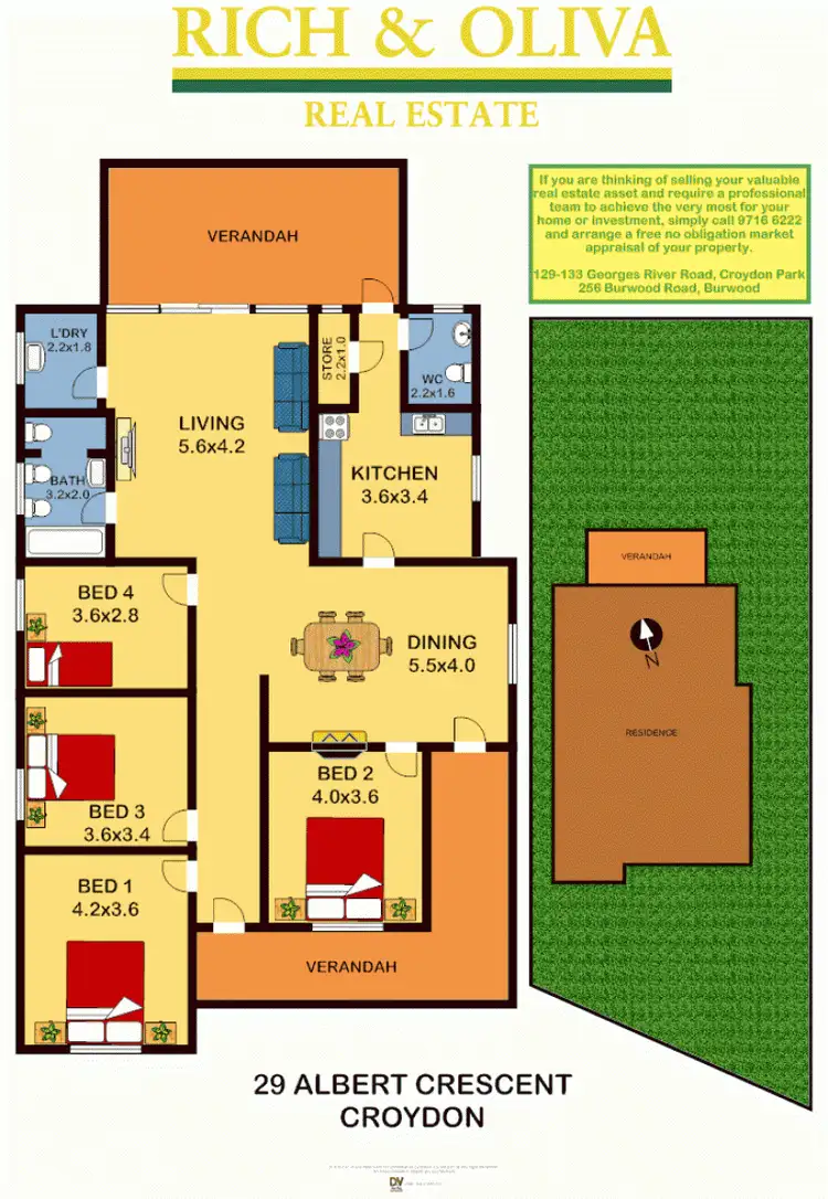 Floorplan of Homely house listing, 29 Albert Crescent, Croydon NSW 2132