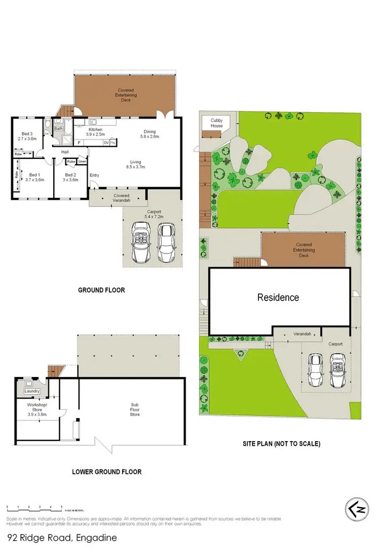 Floorplan of Homely house listing, 92 Ridge Road, Engadine NSW 2233