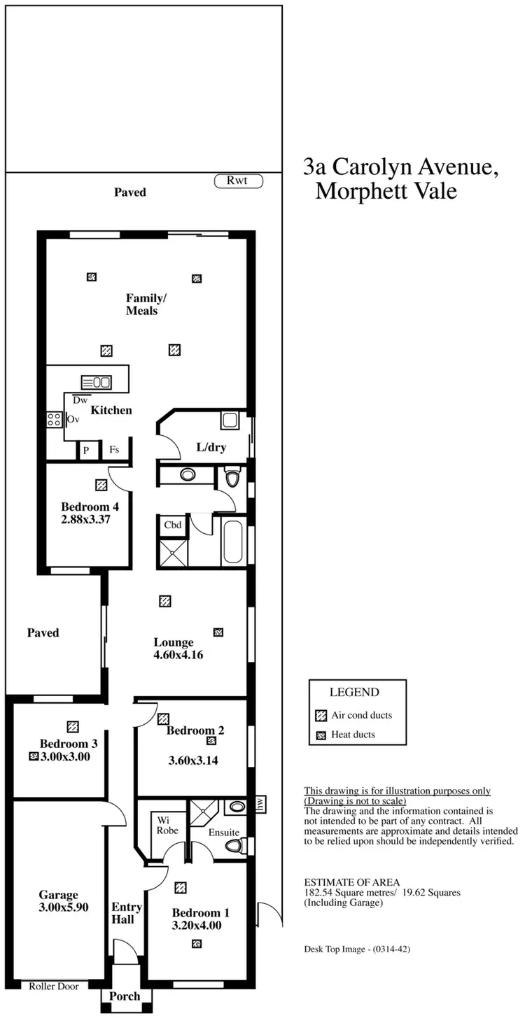 Floorplan of Homely house listing, 3a Carolyn Avenue, Morphett Vale SA 5162