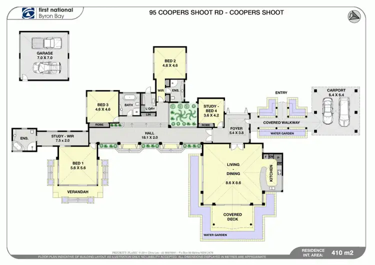 Floorplan of Homely house listing, 95 Coopers Shoot Road, Coopers Shoot NSW 2479